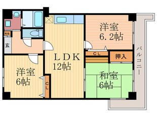 MNS天ヶ池の物件間取画像